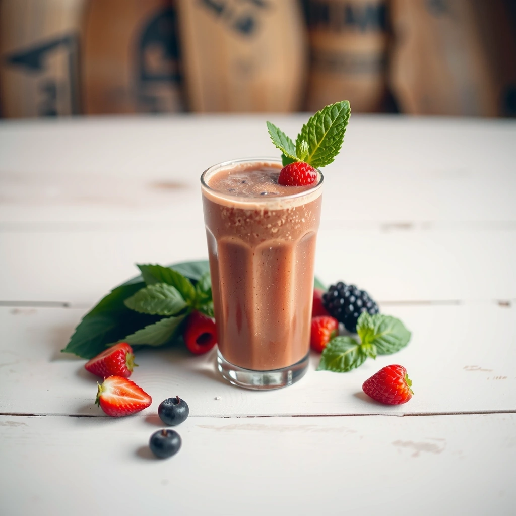 Beeren-Smoothie mit Lavantaler Milch