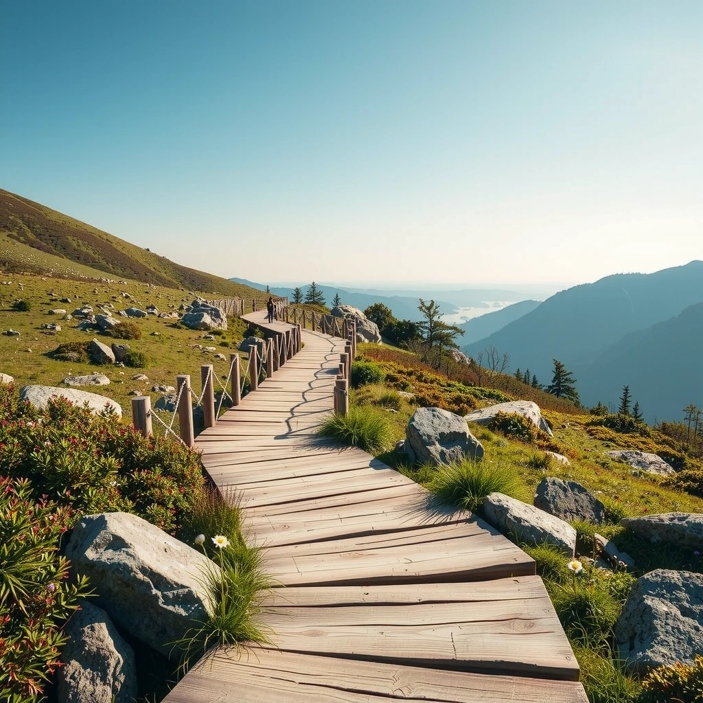 Wanderweg im Lavanttal